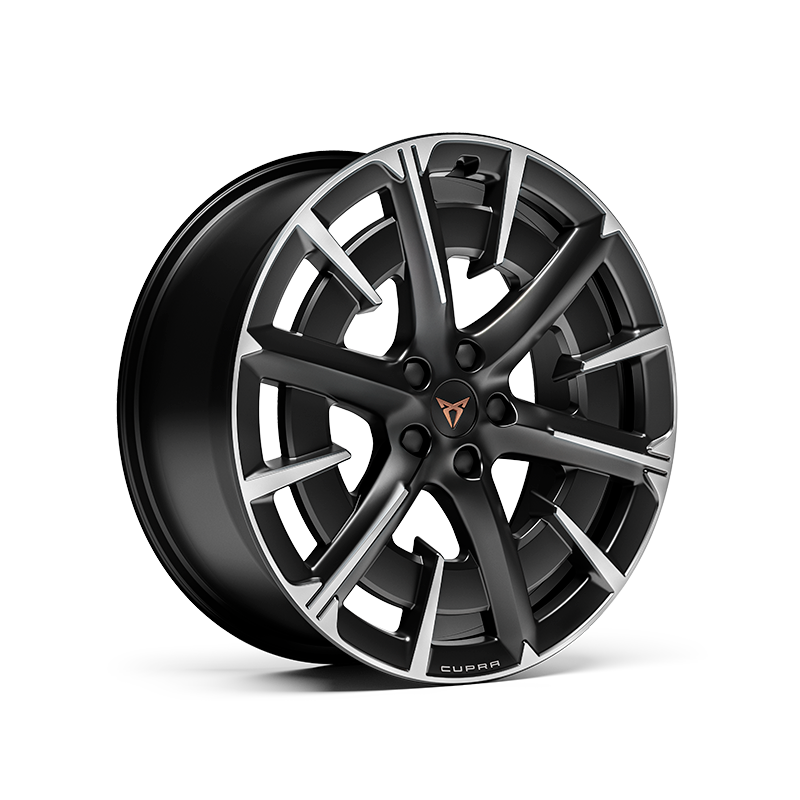 CUPRA Born 20-inch Firestorm Silver alloy wheel