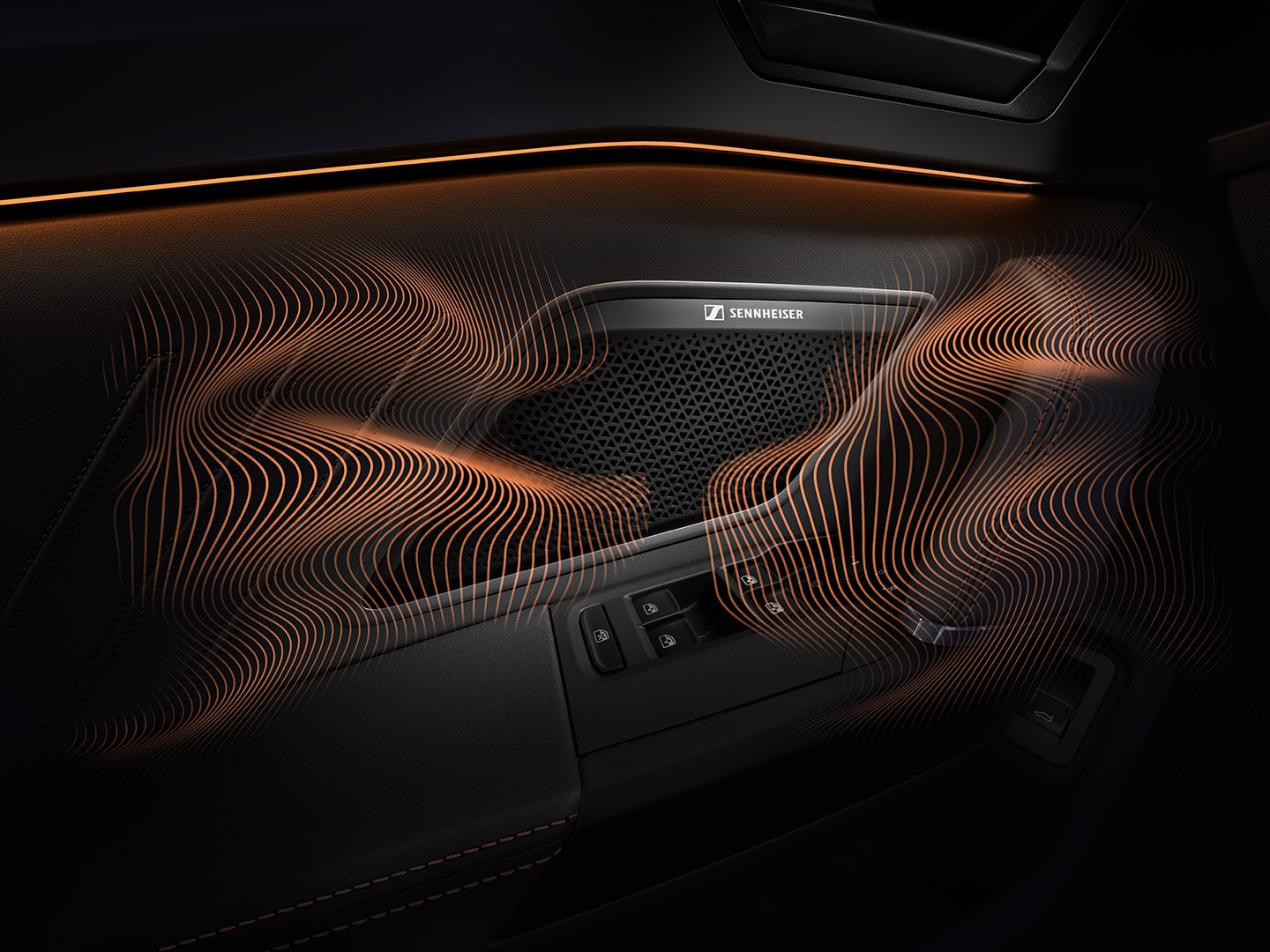 La nouvelle CUPRA Leon intègre le système Sennheiser Immersive Sound pour offrir l’expérience acoustique idéale à chaque trajet.