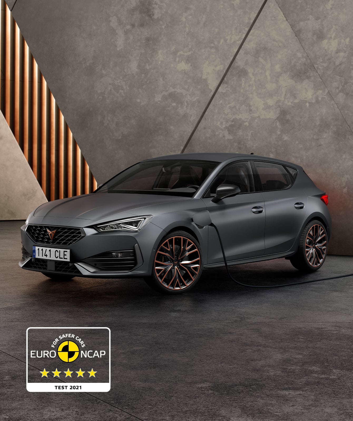 CUPRA Leon note 5 etoiles euro ncap